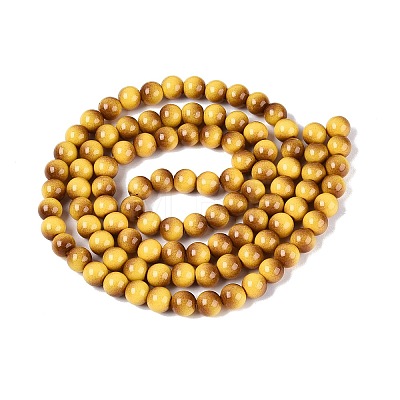 Imitation Tiger Eye Glass Beads Strands GLAA-Q106-03A-B04-1