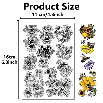 Custom PVC Plastic Clear Stamps DIY-WH0439-0129-1