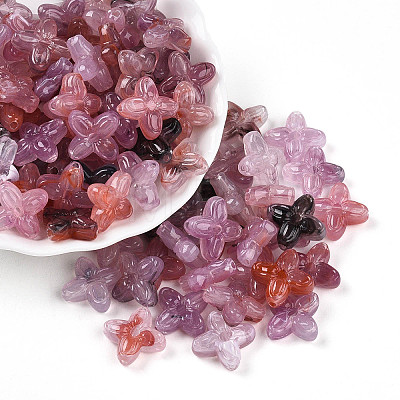 Transparent Acrylic Beads X1-TACR-T028-35E-1