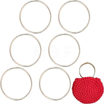 Round/Circular Ring Iron Purse Handles LS-FIND-CA0001-12G-1