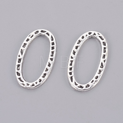 Alloy Oval Linking Rings X-TIBE-2828-AS-NR-1