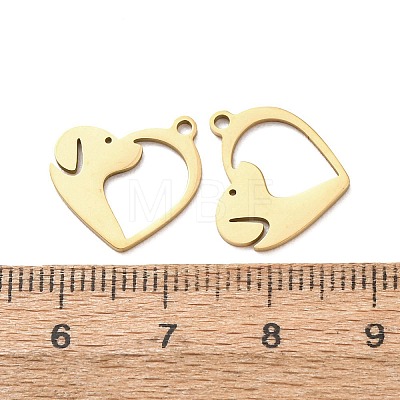 201 Stainless Steel Pendants STAS-F368-03A-G-1