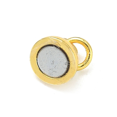 Brass Magnetic Clasps KK-G557-40G-1