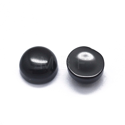 Natural Obsidian Cabochons X-G-O175-23-12-1