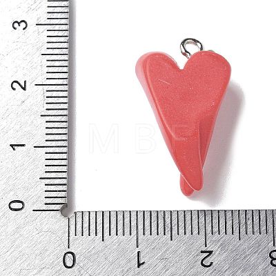 Resin Iron Pendants LS-RESI-D280-16-1