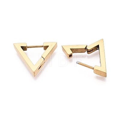304 Stainless Steel Hoop Earrings STAS-T074-39G-B-1