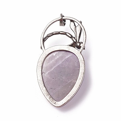 Natural Amethyst Pendants G-I220-G06-1