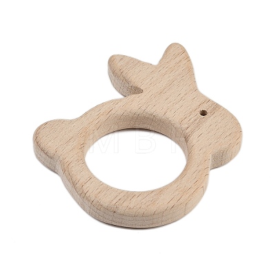 Natural Beech Wooden Baby Teething Toys WOOD-U003-12-1