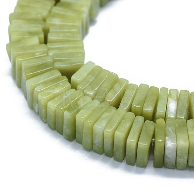 Natural Xinyi Jade/Chinese Southern Jade Beads Strands G-F631-I05-1