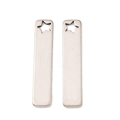 201 Stainless Steel Big Pendants SA-CBAE507-01B-P-1