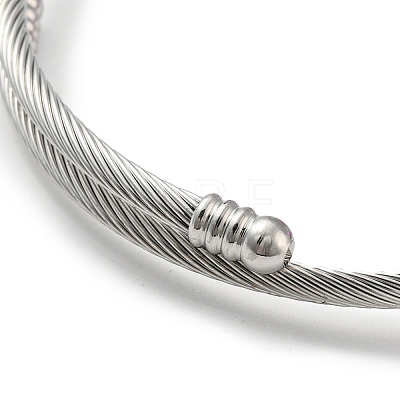 Stainless Steel European Bracelet OQ8559-3-1