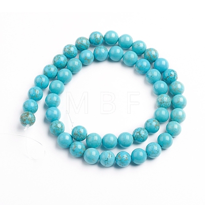 Natural Magnesite Beads Strands G-E559-01B-1