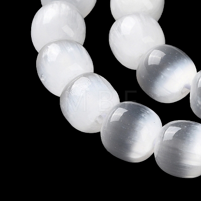 Natural Selenite Beads Strands G-B103-A01-06-1