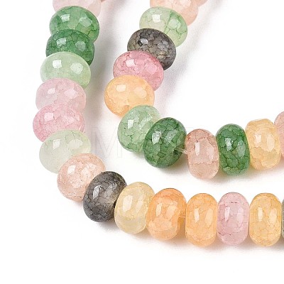 Glass Beads Strands GLAA-N059-5x8mm-09-1