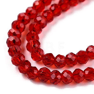 Glass Beads Strands EGLA-T021-01I-1