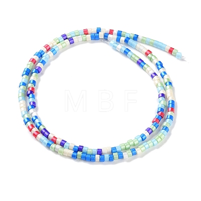 Handmade Czech Lampwork Beads Strands LAMP-L078-008M-1