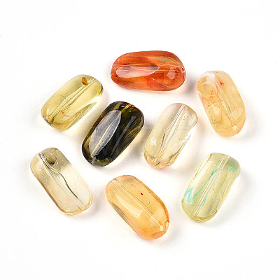 Transparent Acrylic Beads X1-TACR-T028-36G-1