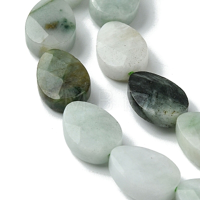 Natural Myanmar Jadeite Beads Strands G-A092-B01-02-1