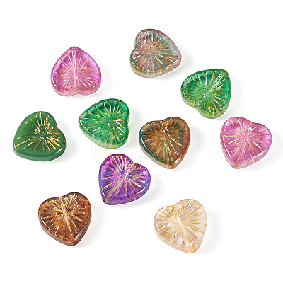 10Pcs Glass Beads GLAA-TADJ0001-09-1