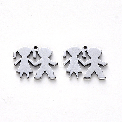 304 Stainless Steel Charms STAS-N092-81-1