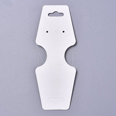 Cardboard Fold Over Paper Display Hanging Cards CDIS-E007-06-1