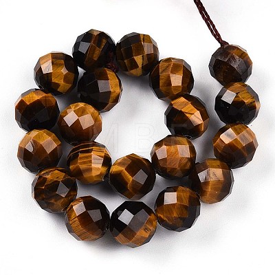 Natural Tiger Eye Beads Strands G-S345-10mm-22-1