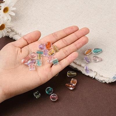 Transparent Acrylic Beads TACR-YW0001-30-1