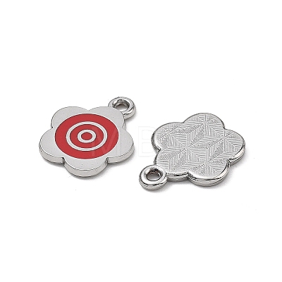 Alloy Enamel Pendants ENAM-G235-03P-03-1