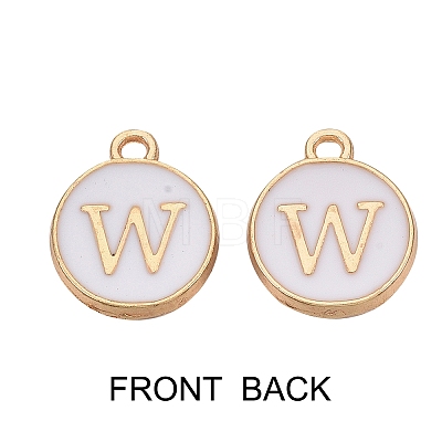 Golden Plated Alloy Charms ENAM-SZ0001-25A-W-1