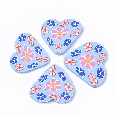 Handmade Polymer Clay Cabochons LS-X-CLAY-S092-53B-1