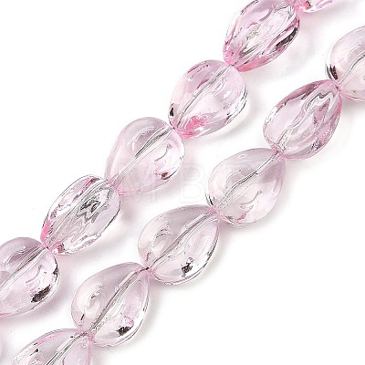 Transparent Glass Beads Strands GLAA-H038-03A-1