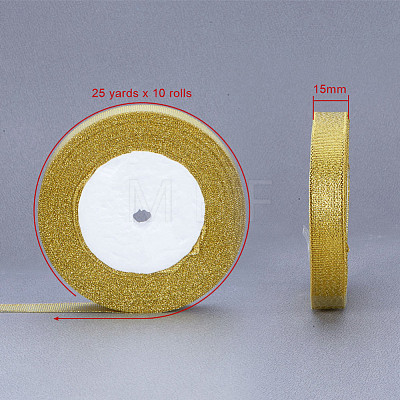 Glitter Metallic Ribbon OCOR-T001-15mm-JC-1