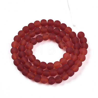 Transparent Glass Beads Strands LS-GLAA-T032-T6mm-MD20-1