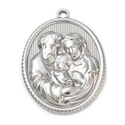 Religion 201 Stainless Steel Pendants SA-CBA5FB0-01P-B-1