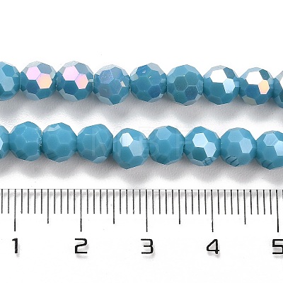 Opaque Glass Beads Stands EGLA-A035-P6mm-B12-1