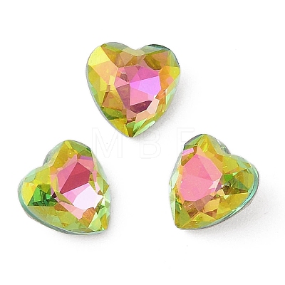 Glass Rhinestone Cabochons RGLA-L029-08A-1