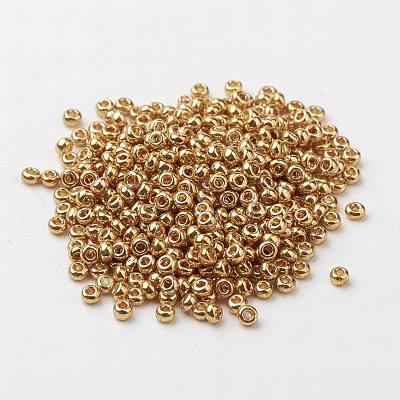 8/0 Grade A Round Glass Seed Beads X-SEED-N002-C-0561-1