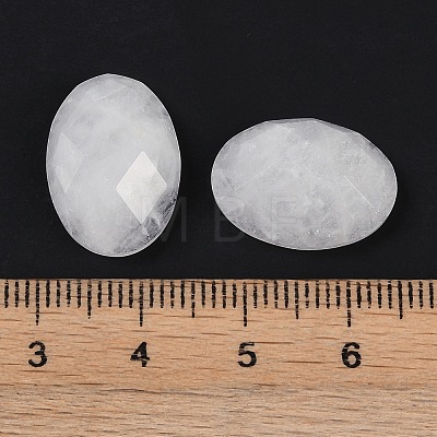 Natural Quartz Crystal Cabochons G-G760-A20-1