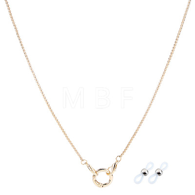 Iron Eyeglass Chains AJEW-CN0006-72KCG-1