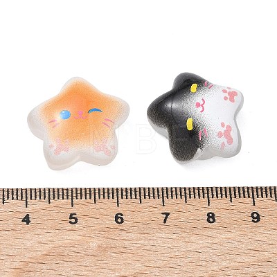 Luminous Transparent Resin Cabochons CRES-A062-01-1