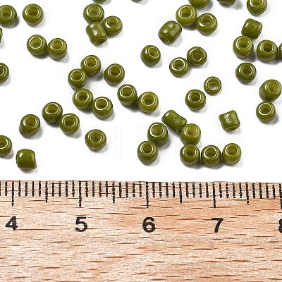 Baking Paint Glass Seed Beads SEED-S002-K9-1