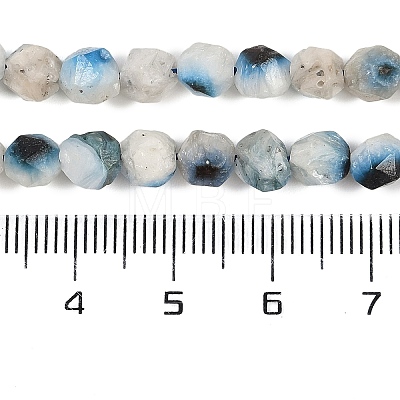 Natural Blue Ice Glacierite Stone Beads Strands G-B092-A01-01-1