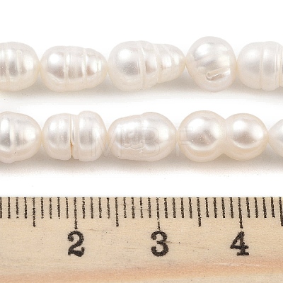 Natural Cultured Freshwater Pearl Beads Strands PEAR-P062-08B-1