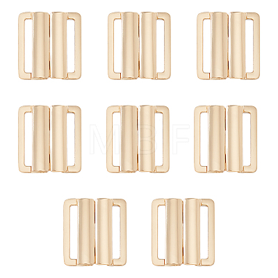 SUPERFINDINGS 8Pcs Alloy Bikini Clips FIND-FH0009-24LG-1