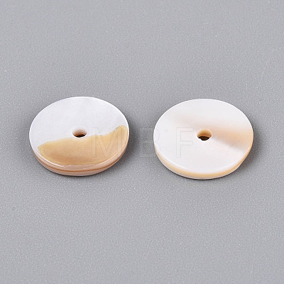 Natural Freshwater Shell Beads BSHE-T014-43B-1