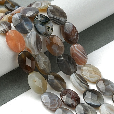 Natural Botswana Beads Strands G-H004-B02-04-1