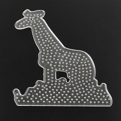 Giraffe ABC Plastic Pegboards used for 5x5mm DIY Fuse Beads X-DIY-Q009-37-1