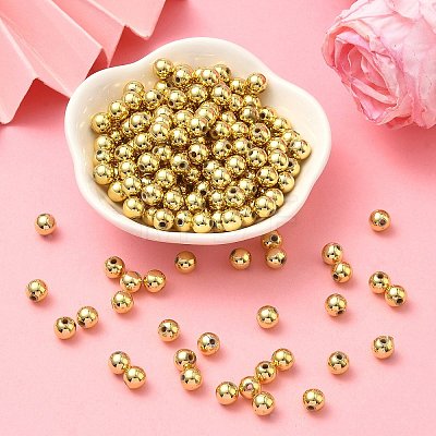 Plating Acrylic Beads X-PL682-2-1