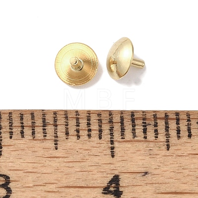 Brass Pendant Bails KK-K383-21A-G-1