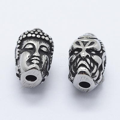 316 Surgical Stainless Steel Beads LS-STAS-O102-09AS-1